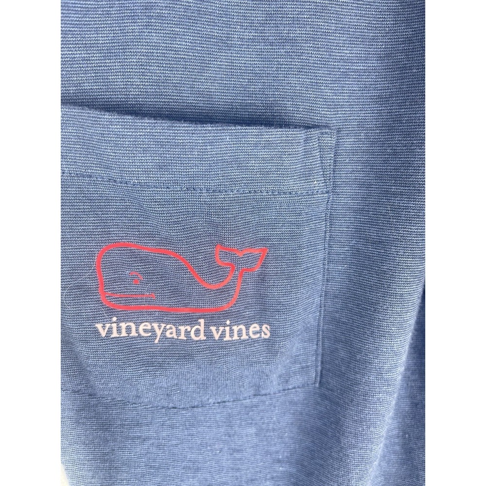 Vineyard Vines Edgartown Hoodie Shirt Women XXS Blue Whale Logo Pocket Lg Sleeve - Picture 7 of 7